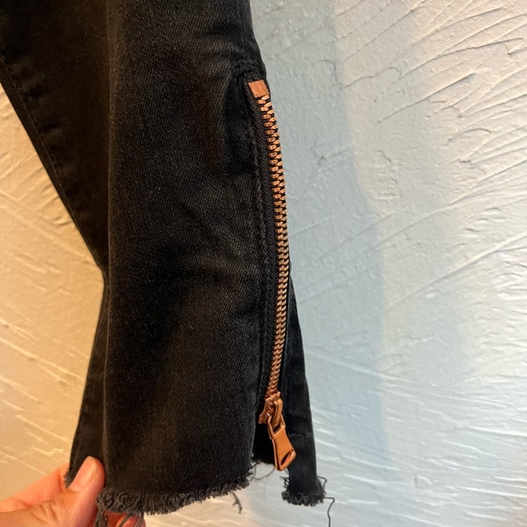 MOTHER the stunner double zip step fray 25 like new - Picture 6 of 15